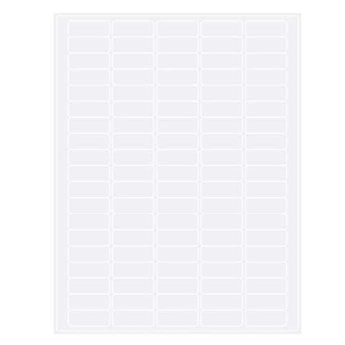 Cryo laser labels 1.42" x 0.55" / 36mm x 14mm