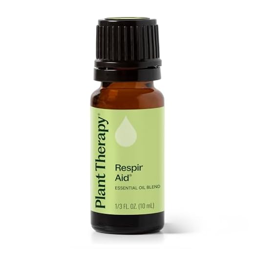 Plant Therapy Respir Aid Essential Oil Blend 10 mL (1/3 oz) Sinus, Airway and Congestion Clearing Synergy Blend 100% Pure, Undiluted, Natural Aromatherapy, Therapeutic Grade
