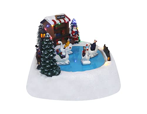 Lemax Village Collection Village Skating Pond With Sound #94048 #TOP1