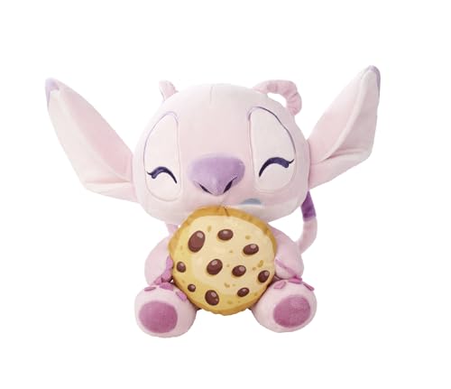 Simba Peluche Disney Angel com cookie 25 cm pelúcia macia design doce e expressão adorável ideal para oferecer ou colecionar a partir dos primeiros meses produto oficial (6315870519)