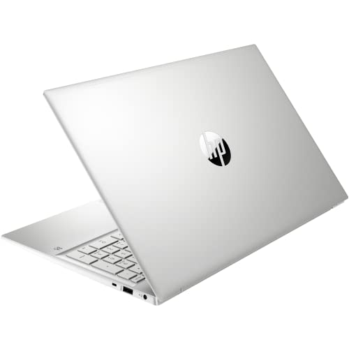 Image of HP Pavilion Laptop, 15.6 inch FHD Display, Intel Core i7-1165G7 Processor, 64GB RAM, 2TB PCIe SSD, Webcam, HDMI, MicroSD Card Reader, Wi-Fi 6, Windows 11 Pro, Silver