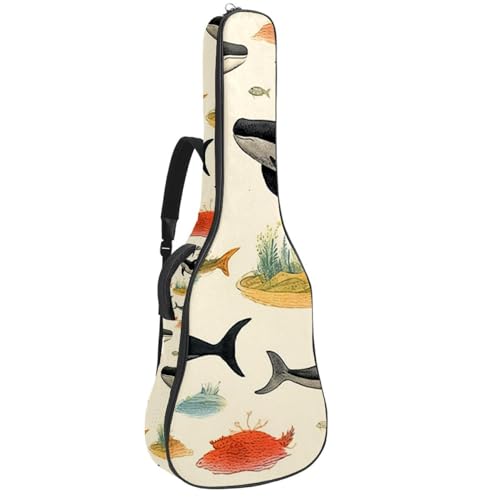 Housse de guitare souple et légère pour éviter l'encombrement lors des trajets