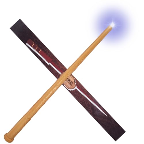 Aomig Varita Magica, Varita Mago con Luz y Sonido de 36cm, Luz