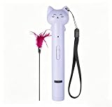 Litinliv Jouet pour Chat Laser Pointeur Interactif, USB Rechargeable Violet...