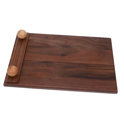 Cabilock Vertical Menu Board Wooden Clipboard for Menu Wooden Plate Clip Board for Bars Restaurants