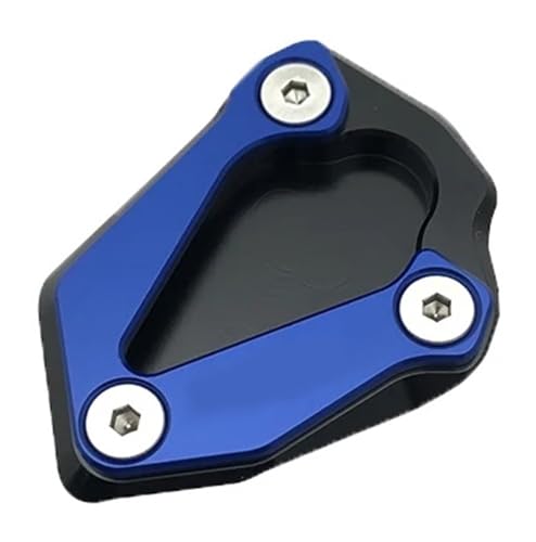 Extension béquille latérale bleue BMW S1000RR en aluminium CNC