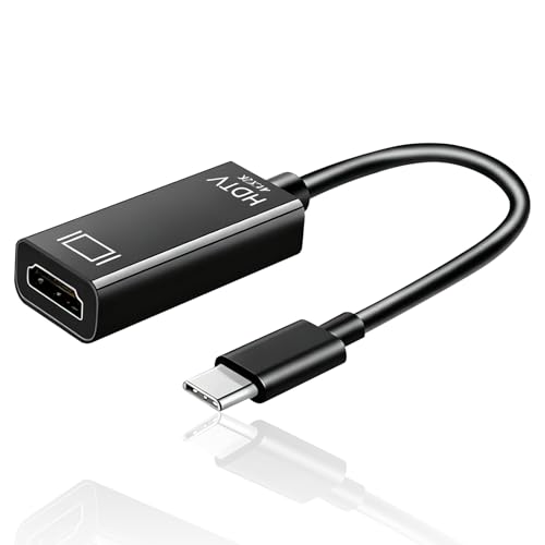 LAIVIYA Adaptador USB a HDMI, Cable HDMI a USB C, Adaptador HDMI aUSB, HDMIto USBC Compatible Con iPhone, iPad, Samsung, Xiaomi, Macbook, Video Salida De Audio