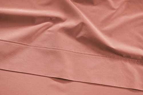 Image of LANE LINEN Twin Bed Sheets Set - 450 Thread Count Set - 100% Cotton Sheets Twin Size Bed Set - Ultra Soft Cotton Bed Sheet Set - Sateen Weave Hotel Sheets - Rose Dawn