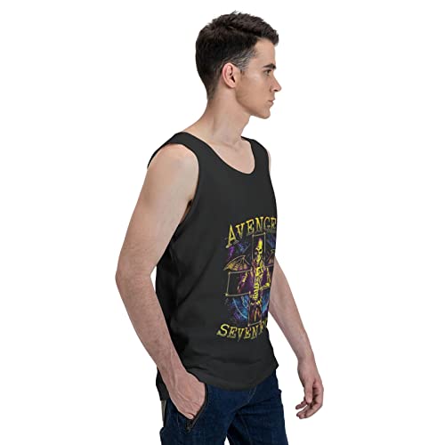 Avenged Rock Sevenfold Music Band Tank Tops Men's Bodybuilding Gym Shirt Sleeveless Shirts Undershirt Workout Tank Top Black Xx-Large #TOP4