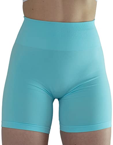 Image of AUROLA Intensify Workout Shorts for Women Seamless Scrunch Short Gym Yoga Running Sport Active Exercise Fitness Shorts
