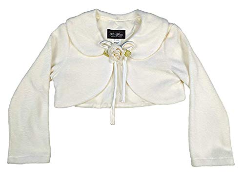 iGirlDress Little Girls Cozy Bolero Jacket Cover Sweater Size 2-12