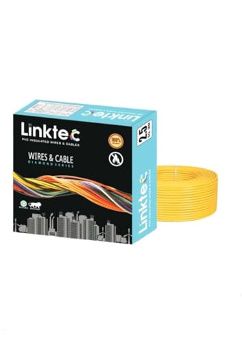 Image of PVC Insulated Wire 90 Meter Copper Wire (YELLOW, 2.50 SQ MM)