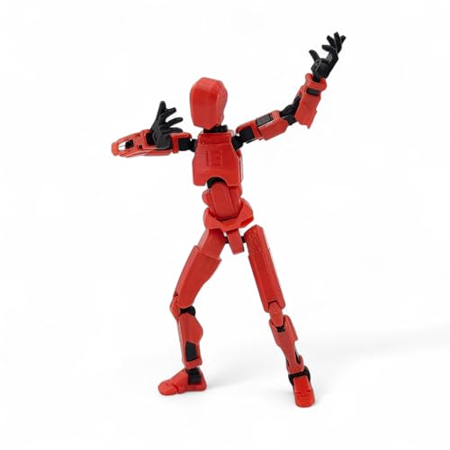 Image of Dummy 13 Action Figure Robot | Fully Articulated Robot Toy | 3D Printed ((Assembled) Orange Armour)