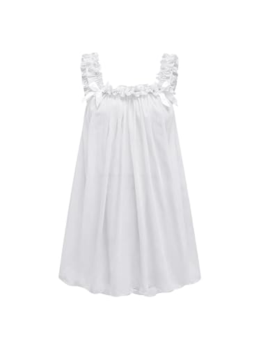 Image of MakeMeChic Women's 2 Piece Sexy Lingerie Dress Set Bow Babydoll Nightgown