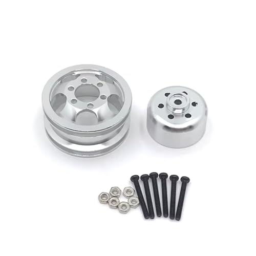 Éliminez le patinage avec le pneu compatible WPL C14 C24 et moyeu métallique pour auto RC