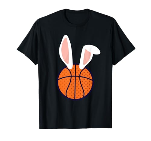 Easter Basketball Shirt Bunny Basketball Players Lover Coach T-Shirt