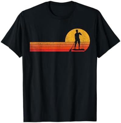 Retro Paddleboarding Stand Up Paddle Board Paddleboard T-Shirt