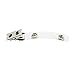 Happy Trees 100pc Metal Badge Clips with Strap Clear ID Strap Clip Adapter