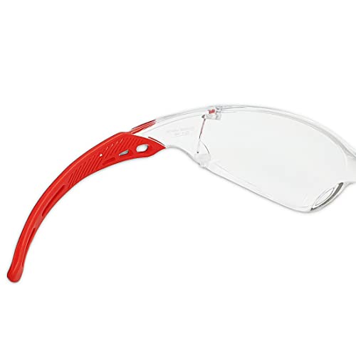 Image of VENUS - E-306 CHC - Safety Goggles - ISI Certified, Polycarbonate Hard Coated Anti-Scratch Lens, UV Protection, Industrial, Cycling, Bike & Car Driving - Clear Lens - Pack of 1