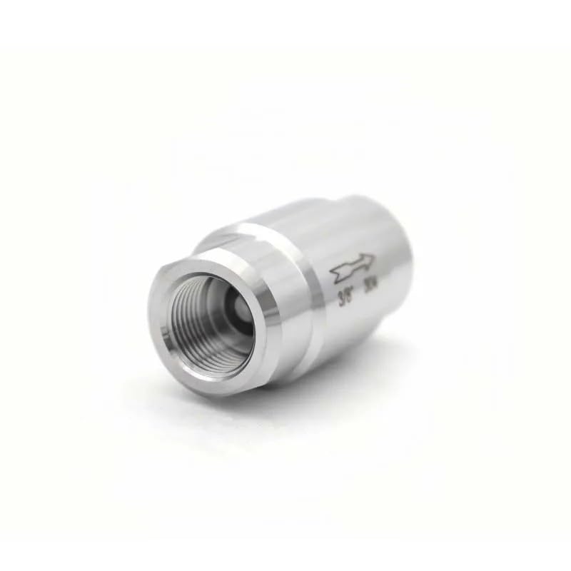 Wysokociśnieniowy zawór zwrotny ze stali nierdzewnej 304 z gwintem wewnętrznym BSP, zawór zwrotny 1/8”–1” do rurociągów przemysłowych gazowych i wodnych(3/4")