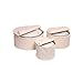 Richards Homewares Tabletop Storage 3 Piece Cotton Plate Case Set