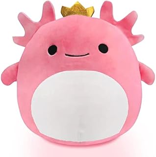 1Pcs Axolotl Stuffed Animal Toy,8 Inch Cute and Soft Plush Pillow Toy,Great Gift for kids Birthdays,Christmas(Pink)