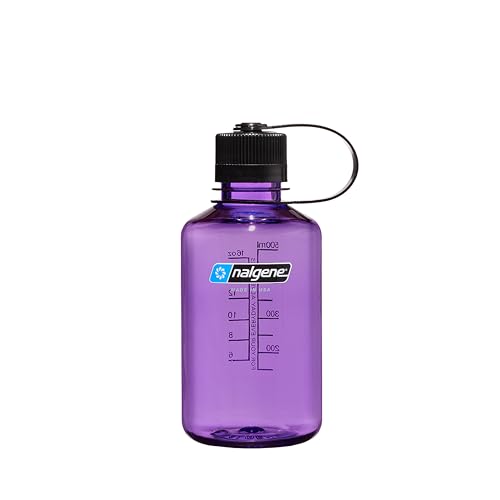 Image of Nalgene 16 oz Narrow Mouth Water Bottle, Purple