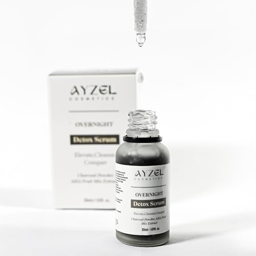 Image of Face Overnight Detox Serum ? Hydrating & Brightening Formula | Lightweight, Non-Greasy, Quick Absorption | Daily Skincare for Glowing & Healthy Skin 30 ml
