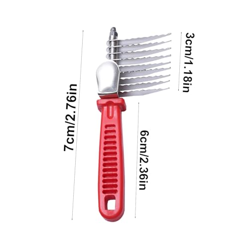 Dog Dematting Comb, Grooming Brush Supplies, Pet Hair Removal Smooth Ergonomic Cat Dematting Tool for Indoor Outdoor Use, Brush for Families and Friends – Bild 3