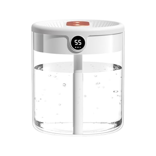 Humidificados con doble pulverización de llenado - humidificador de aire, sensor de humedad automático, dormitorio humidificadores | Depósito de doble pulverización 2L Depósito fresco mixto Humidificados con doble pulverización de llenado - humidificador de aire, sensor de humedad automático, dormitorio humidificadores | Depósito de doble pulverización 2L Depósito fresco mixto