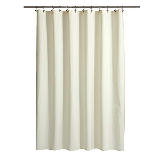 Ultimate Waterproof Fabric Shower Curtain or Liner, Breathable TPU & Machine Washable, Use for Bath Tub/Stall in Home and Hotel, Sand, 72