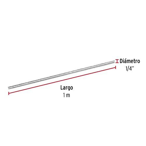 Varilla roscada 1/4 2 Imagen adicional