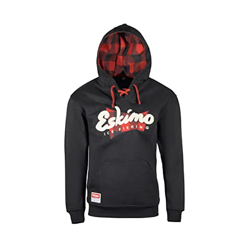 Eskimo® Polar Hockey Hoodie, Unisex, Black Ice, Medium #TOP22