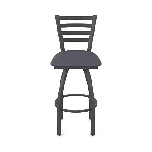 Holland Bar Stool Co. 410 Jackie Counter Stool, 25" Seat Height, Canter Storm #TOP4
