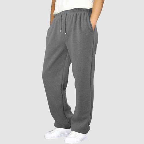 Sweatpants for Boys Straight Leg Sweatpants with Pockets Teens Boys Girls Loose Fit Elastic Waist Sweat Pants3
