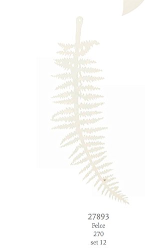 Subito Disponibile 36 Pezzi Foglia Felce In Carta Bianca Allestimento Matrimonio Feste Part