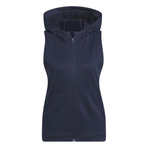 adidas Women's Ultimate365 COLD.RDY Full-Zip Vest, Collegiate Navy, Small