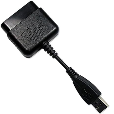 PSHOLD Compatible with PS2 to USB PC Controller Converter Cable Cord USB Adapter Compatible with Compatible with PS3 PC-image-20