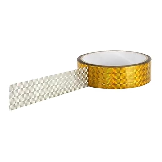 1PC 30M Rhythmic Gymnastics Ring Decoration Holographic Glitter Tape Artistic Hoops Stick Stickers Flash Tape DIY