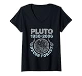 Photo Gallery donna pluto planet never dimenticare sistema solare spazio astronauta regalo maglietta con collo a v Photo Gallery donna pluto planet never dimenticare sistema solare spazio astronauta regalo maglietta con collo a v