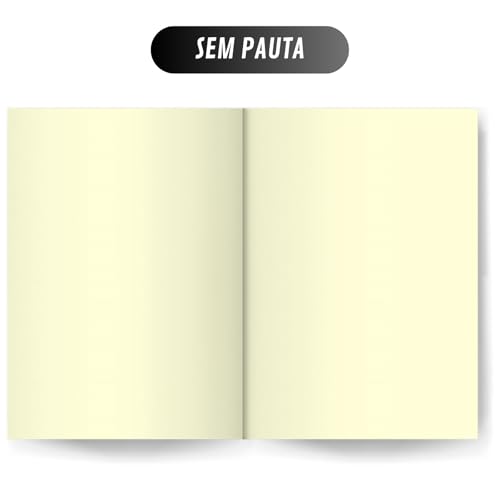 Kit 2 Caderneta Pautada ou Sem Pauta Capa Dura Moleskine Anotações com Elastico 14x21 80Folhas Marca