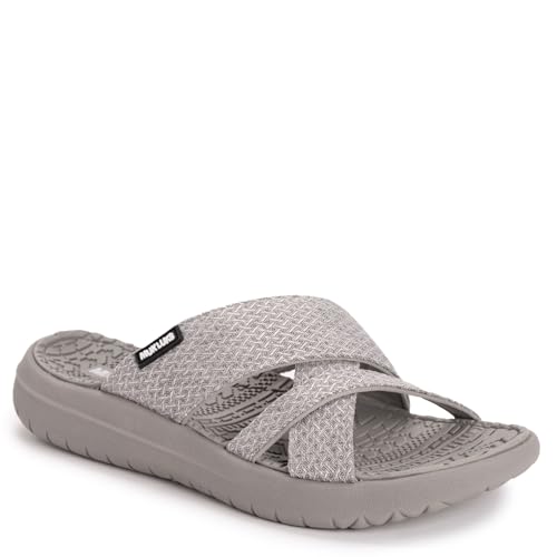 MUK LUKS Women's Sassy Cross-Over Sandal