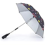 Ajuste universal: con una abrazadera ajustable, esta sombrilla es adecuada para cualquier cochecito, cochecito o cochecito, también combina con la familia Cosatto Woosh 2