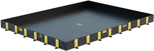 Justrite Rigid-Lock QuickBerm®, 12' x 16' x 12"