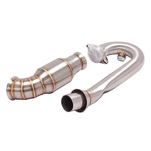 オートバイに適合するスヴァルトピレン 401 2018 2019 排気システムエスケープ修正されたフロントミドルリンクパイプ触媒削除パイプ