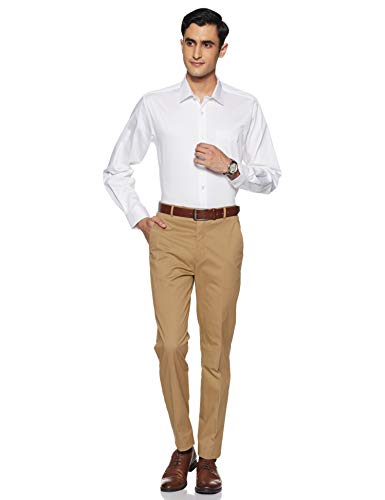 Image of Amazon Brand - Arthur Harvey Men's Solid Regular Fit Shirt