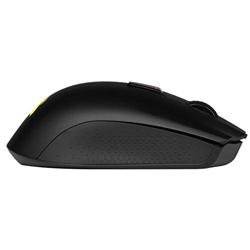 Harpoon Wireless Rgb Mouse Ottico da Gioco, Ricaricabile, con Tecnologia Slipstream, Sensore Ottico 10000 Dpi, Retroilluminazione a LED Rgb, Nero - Mouse gaming - Immagine 3