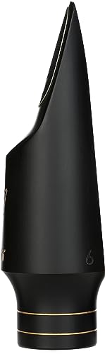 BetterSax Burnin' Alto Saxophone Mouthpiece - Size 6 with 0.078" Tip Opening - Precision-Crafted for Enhanced Sound Clarity, Consistent Performance & Unmatched Tonal Precision for Professional
