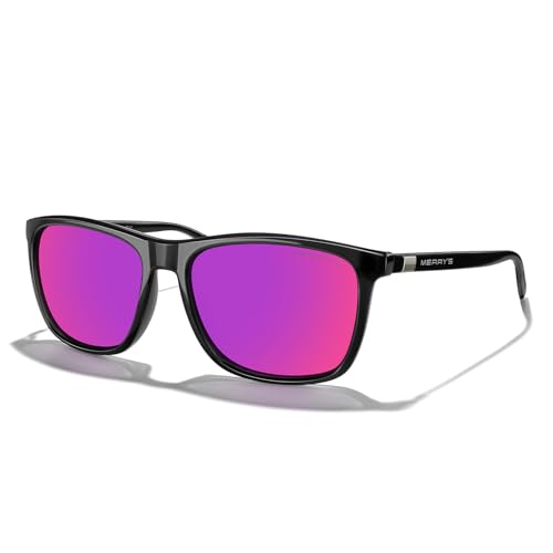 Image of MERRY'S Unisex Polarized Aluminum Sunglasses Vintage Sun Glasses For Men /Women S8286