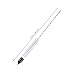 2Pcs Glass Densitometer Hydrometer Float Specific Gravity Aquarium Pram Light Measurement Tool for Fish Tank Water Testing